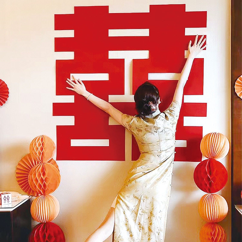 超大喜字贴结婚专用贴纸囍字装饰婚房布置窗户卧室门客厅婚庆用品,节庆用品/礼品,喜字/剪纸/贴纸,淘宝优惠券,粉丝福利购,淘宝优惠卷
