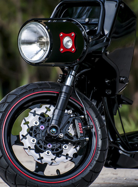 低趴前叉减震小牛M2 U+九号Zoomer祖玛E电动车Ruckus配件改短避震