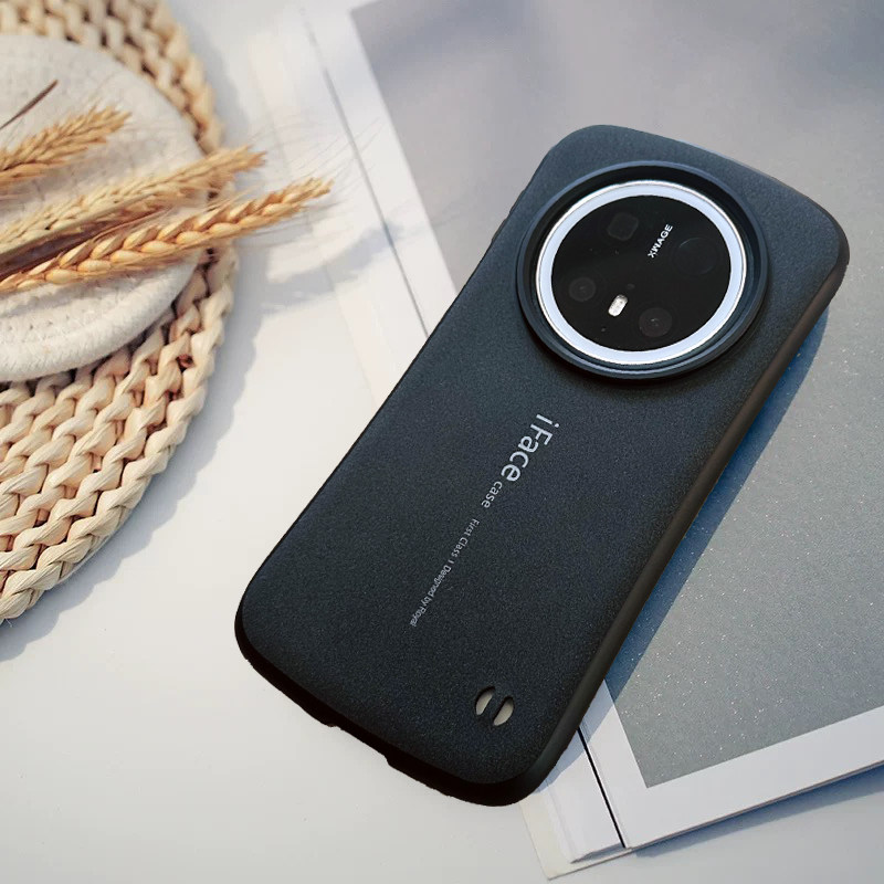 iFaceCase适用华为Mate70手机壳防摔磨砂小蛮腰Mate60Pro+保护套全包弧形三防壳Mate50Pro硅胶套日韩复古风壳