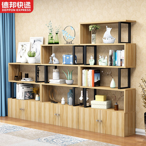 落地隔断儿童客厅卧室收纳置物架