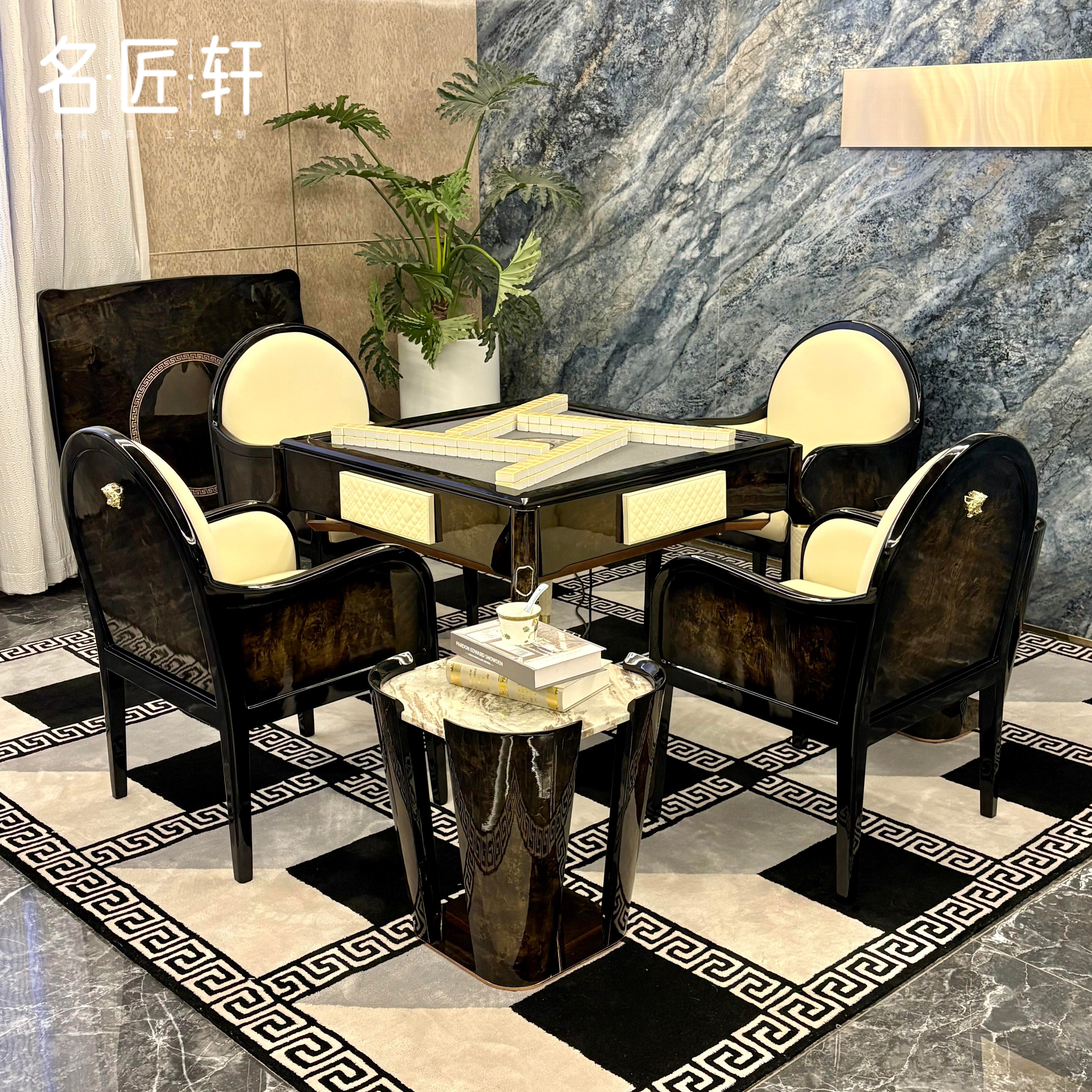 轻奢全自动麻将桌高端掼蛋桌家用
