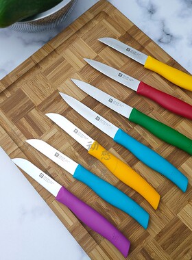 德国原装进口双立人水果刀去皮刀切片刀蔬果刀削皮刀38190-080