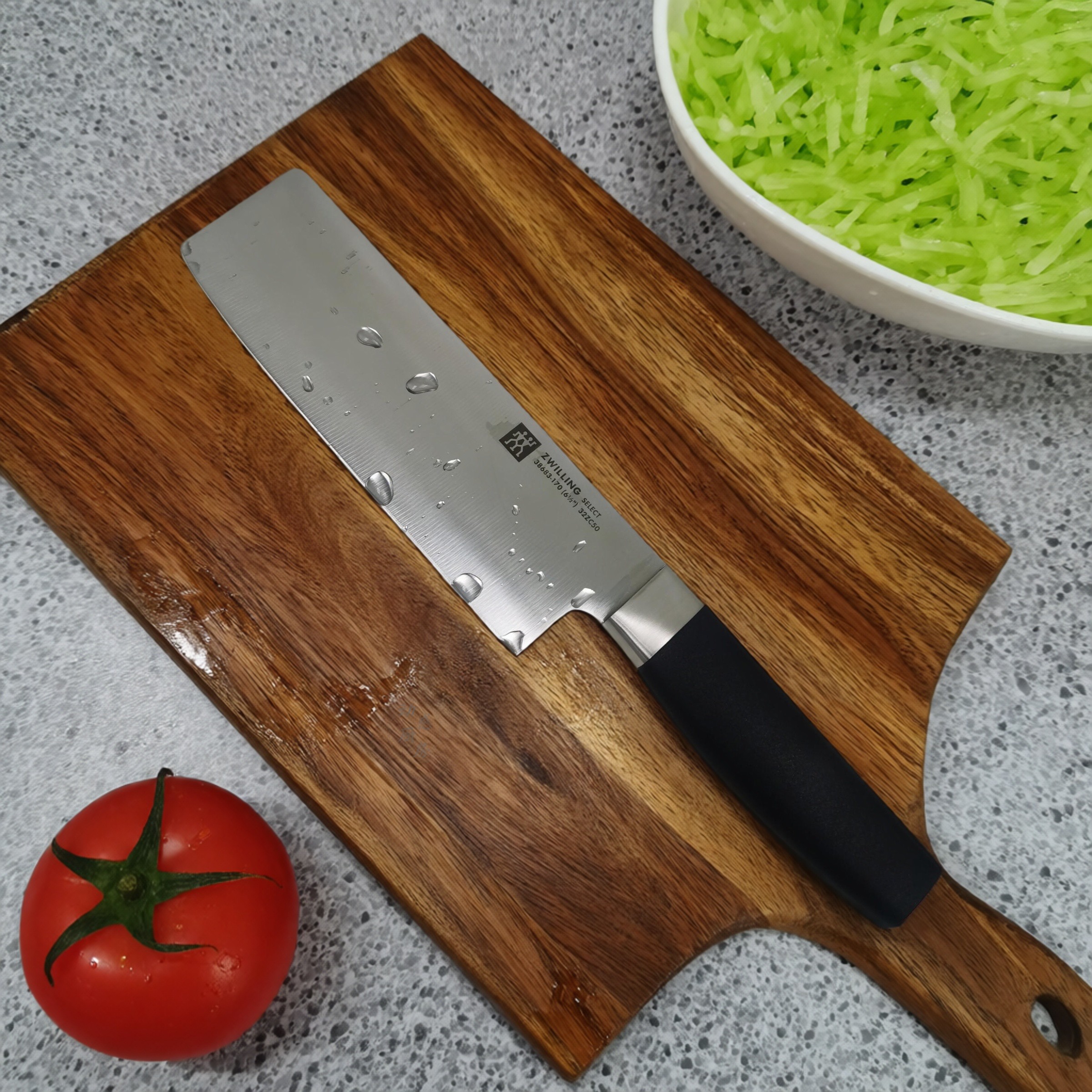 德国双立人Select系列不锈钢多功能刀厨房刀具切菜刀家用轻便小刀