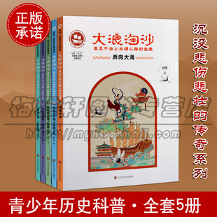 大浪淘沙：湮没于海上丝绸之路系列 五册 南澳1号上的宝藏奔向大海价值连城的南海1号探秘明代宋代海上丝绸之路 小学生课外书籍