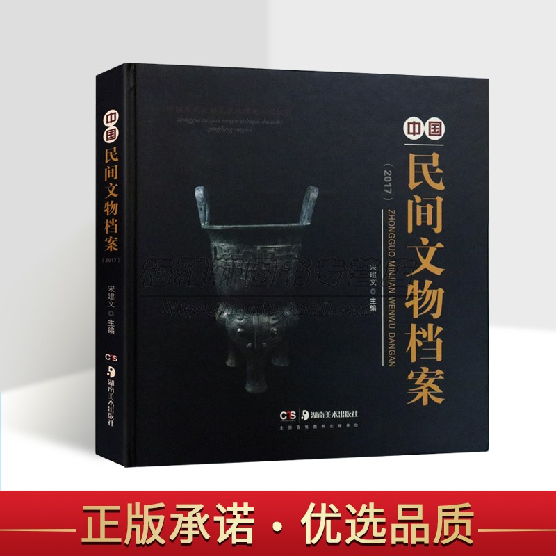 中国民间文物档案2017 宋建文主编 古董青铜器 民间文物艺术品收藏鉴赏 古代文物志 正版 湖南美术出版社