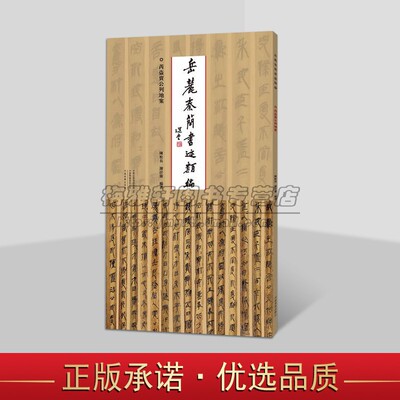 岳麓秦简书迹类编:芮盗卖公列地案 中国古代秦朝竹简文字书法帖墨迹秦简牍书法创作临摹范本 河南美术出版社