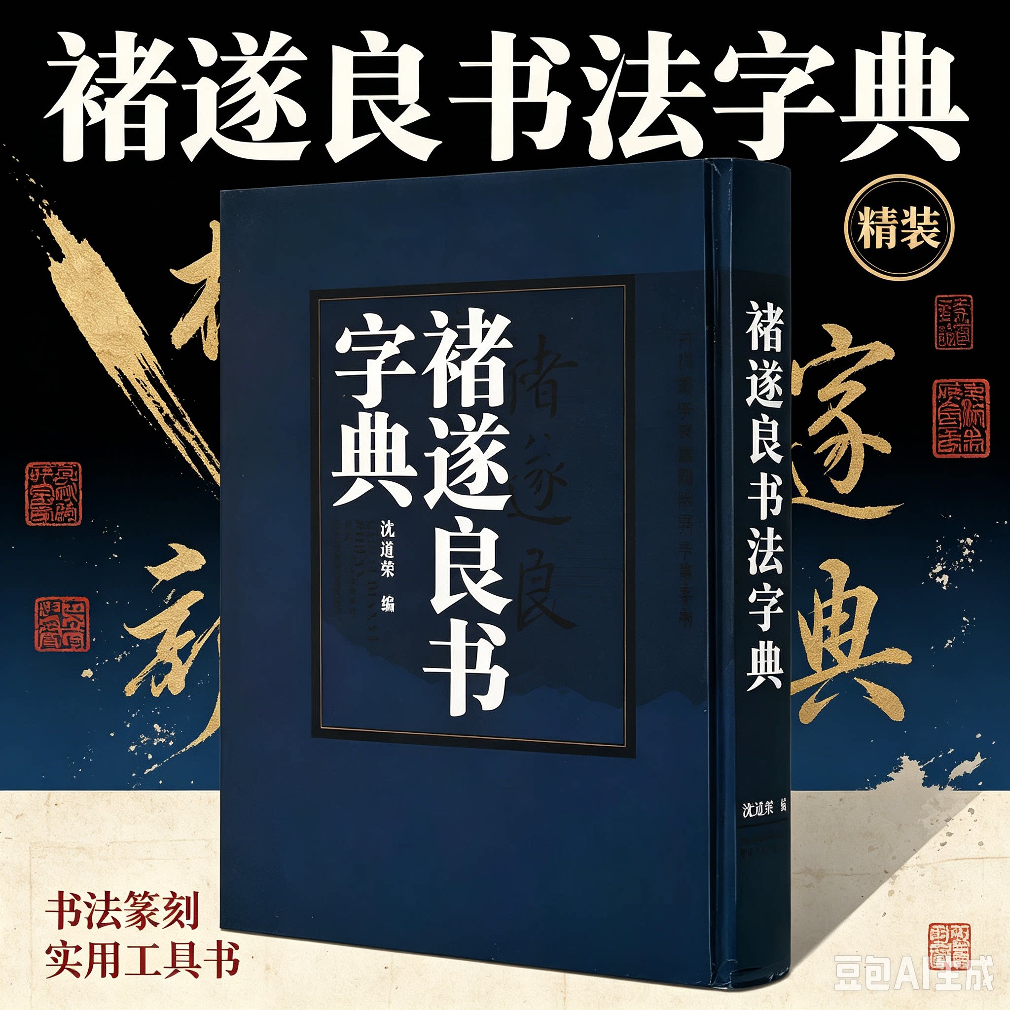 【7成新】褚遂良书法字典中华褚体辨异楷书法大字典字汇临摹中国书法大字典收录雁塔圣教序大字阴符经千字文毛笔字帖书法篆刻书籍