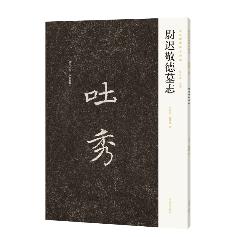 隋唐碑志精编一尉迟敬德墓志墓志楷书魏碑临摹字帖原拓片隋唐毛笔书法篆刻初学者零基础入门临摹范本吐秀软笔墨迹临摹古贴河南美术