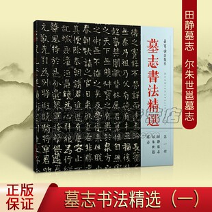 尔朱世邕墓志 毛笔字帖 一册 社 临摹范本 荣宝斋出版 畅销正版 田静墓志 魏晋南北朝时代书法碑帖 墓志铭 墓志书法精选 书法碑帖