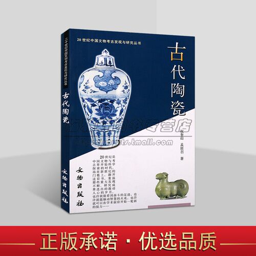 20世纪中国文物考古发现与研究古代陶瓷权奎山孟原召文物考古代瓷器陶器历史知识文究陶瓷艺术各朝民窑瓷器陶瓷研究鉴赏文物出版社