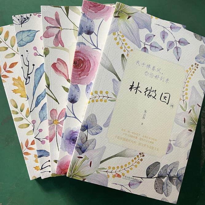 中国五大文学才女人物传记(全套5册)朱云乔著作 林徽因传+张爱玲传+张幼仪传+杨绛传+三毛传 现代文学作品集读物万卷出版社书籍