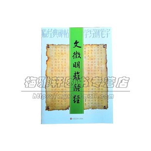 临经典碑帖学写钢笔字 文徵明离骚经 中国古代艺术书法技法理论爱好者临摹范本赏析 初学者入门零基础教程 硬笔书法作品 山东美术