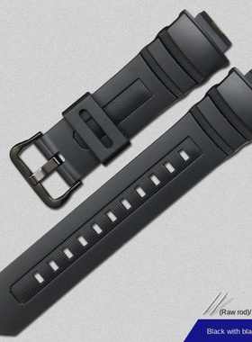 替换男卡西欧手表带配件AWG-M100/AW-590/AW-591/G-7700树脂胶带