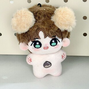 原创TF三代张泽禹小栗宝属性10CM棉花娃娃可爱玩偶公仔送朋友礼物