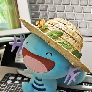 精灵宝可梦pokemmo超萌周边玩偶乌波属性棉花娃娃毛绒可爱娃娃