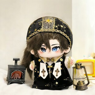 王者荣耀周边孙权属性20cm高颜值超萌帅气玩偶公仔棉花娃娃衣服