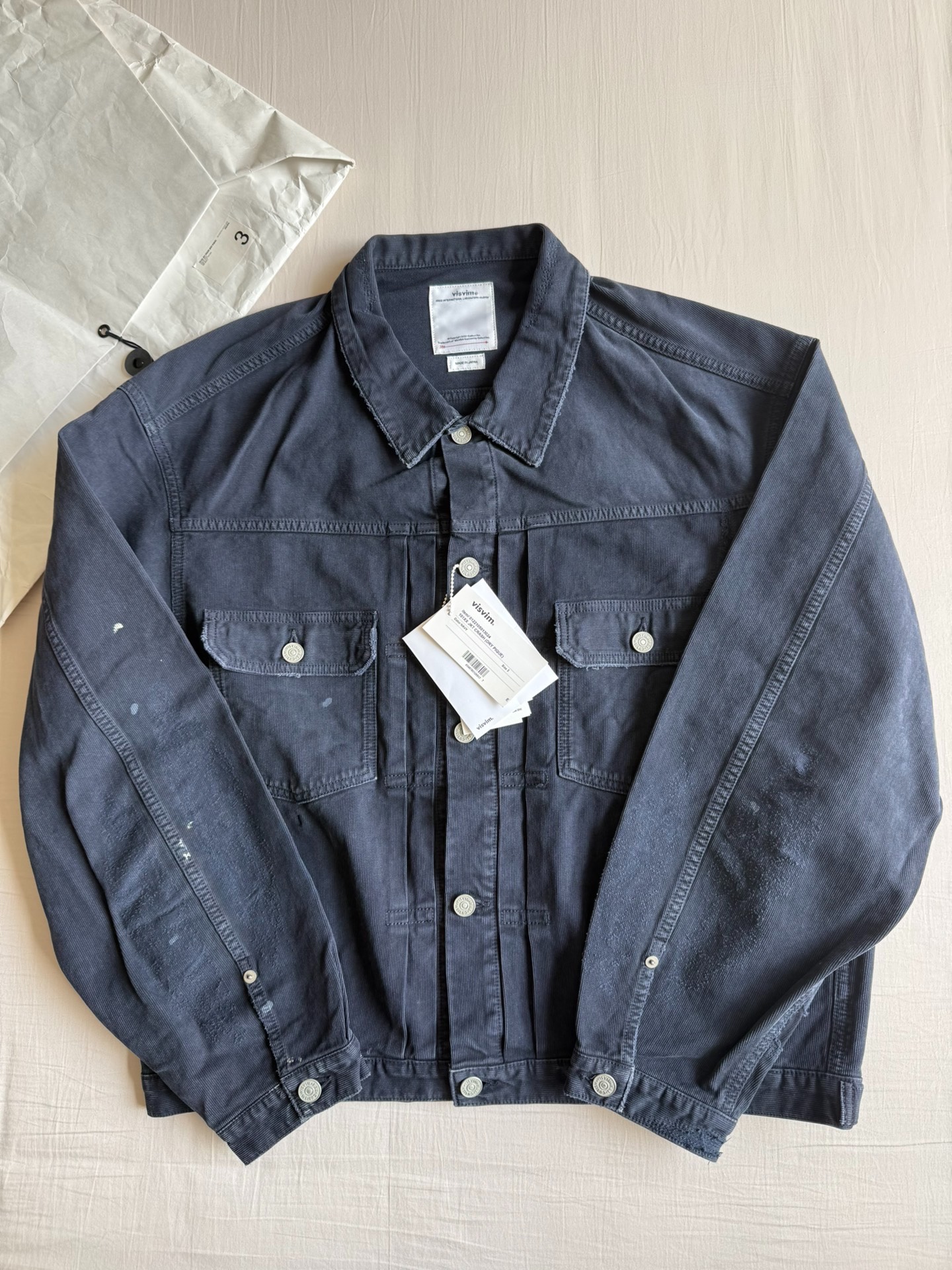 visvim 101xx Jacket Crash Dry Pique