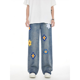 XZ607-1-DGNZK108-P6889主推款绣花款牛仔裤，男装牛仔裤，星座607-1