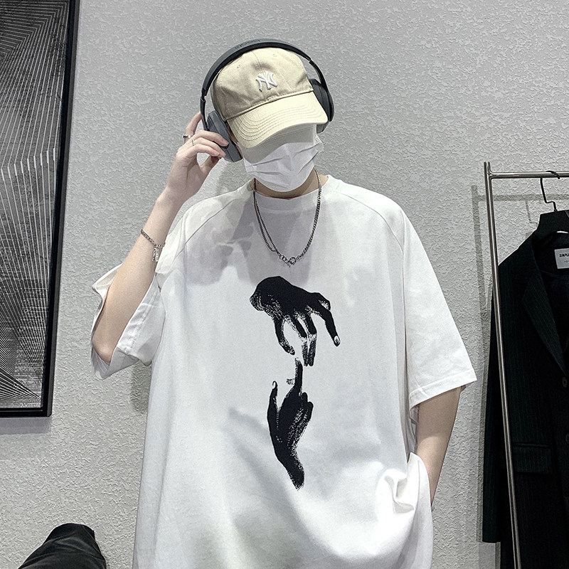 XZ607-1-DT36-P25印花短袖，男装T恤，星座607-1