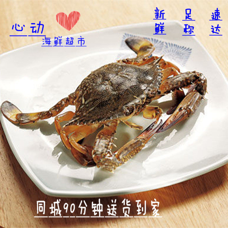 南宁心动海鲜 生猛鲜活 沙母蟹