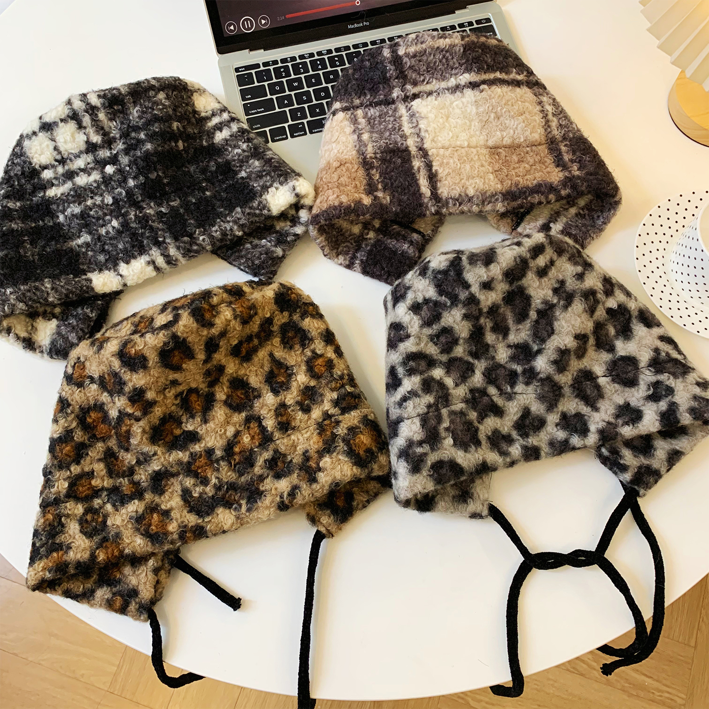 秋冬保暖百搭水桶渔夫帽盆帽女