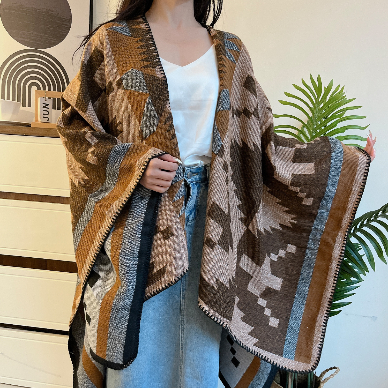 春秋披肩中国风女士百搭