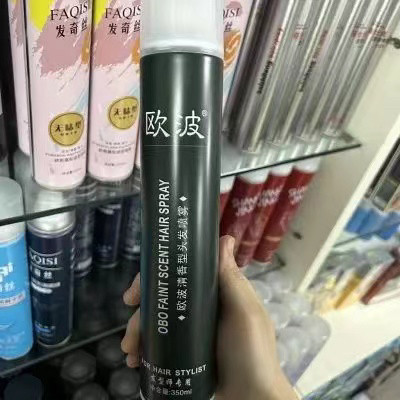 欧波发胶清香干胶王喷雾定型头发女男士特硬造型持久尚境obo批发
