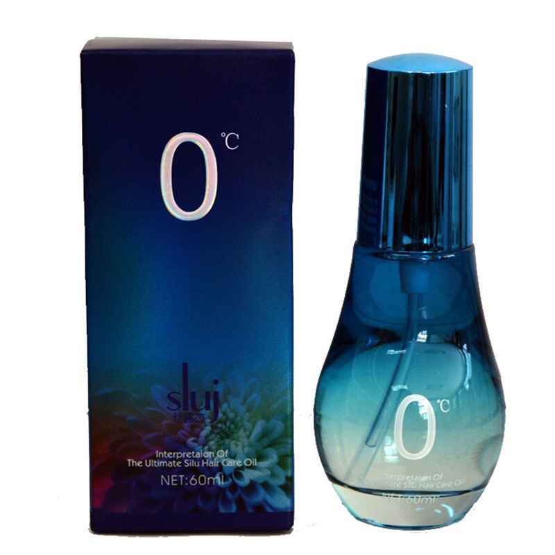 正品 丝露SLUJ  丝露杰零度0度香水护发精油60ML 修护卷直发毛躁1