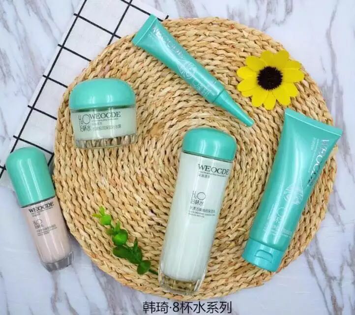 韩琦  深海源萃系列8杯水洁面乳 水 乳液 霜 粉底液 眼霜0