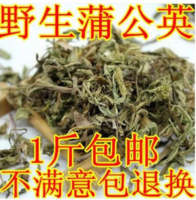 野生中药材 公英婆婆丁黄花地丁浦公英茶500g包邮
