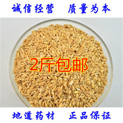 中药材 浮小麦止虚汗养心安神浮小麦茶淮小麦怀小麦500克 包邮
