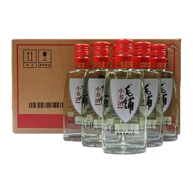 劲牌 毛铺苦荞酒42度125ml*24瓶整箱装小瓶酒产地发货 酒类 露酒 原图主图