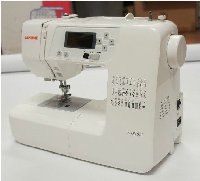 [现货]真善美家用多功能缝纫机2030dc有显示屏30种张迹