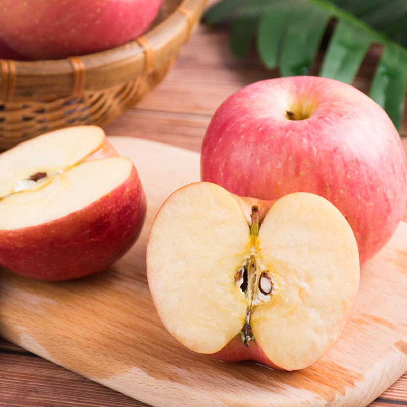 烟台苹果山东省农产品红富士多汁营养孕妇宝宝食用级脆甜5斤包邮