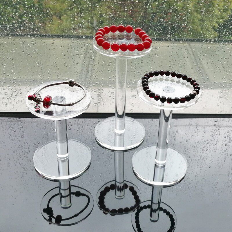 透明亚克力手链架子展示架托手表摆放珠宝首饰手镯珠宝展示台道具
