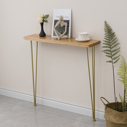 古朴年玄关桌超窄实木