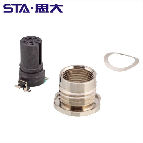 M12回流焊航空插头IP67连接器