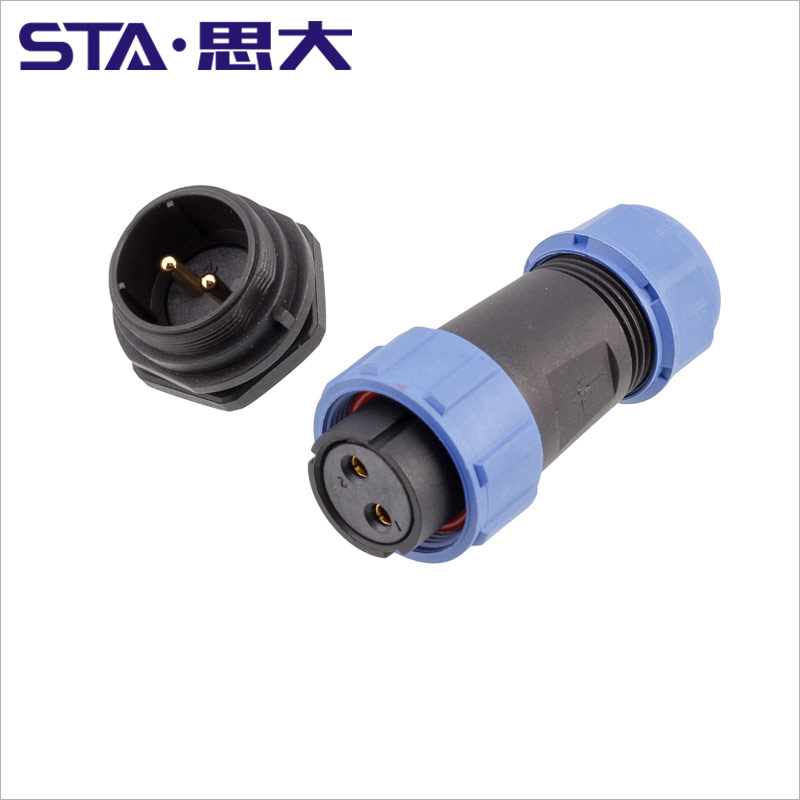 SP2110 SP2111 SP2112 SP2113塑胶防水连接器3 4 5 6 7 12芯插头