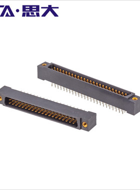 FCN-40P插座AMP 1747053-1 PLC A6CON1  40芯48P连接器