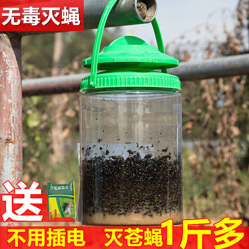 新款庭院户外不用插电灭蝇神器