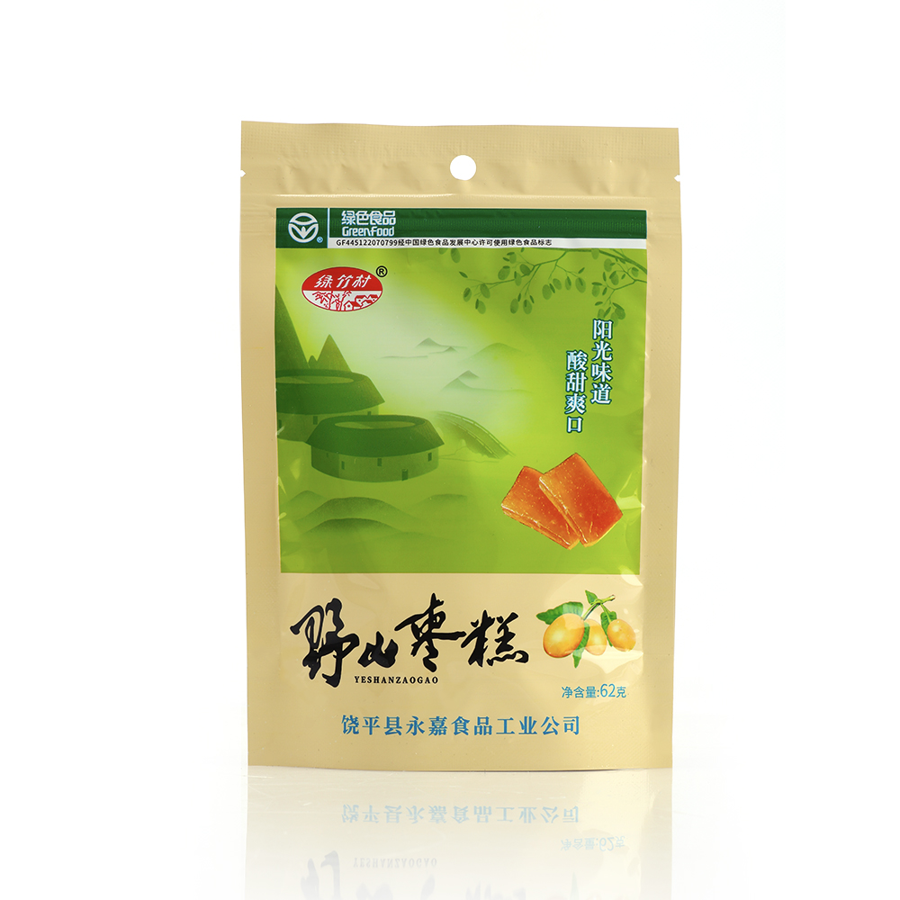 绿色食品野山枣糕传统日晒纯手工