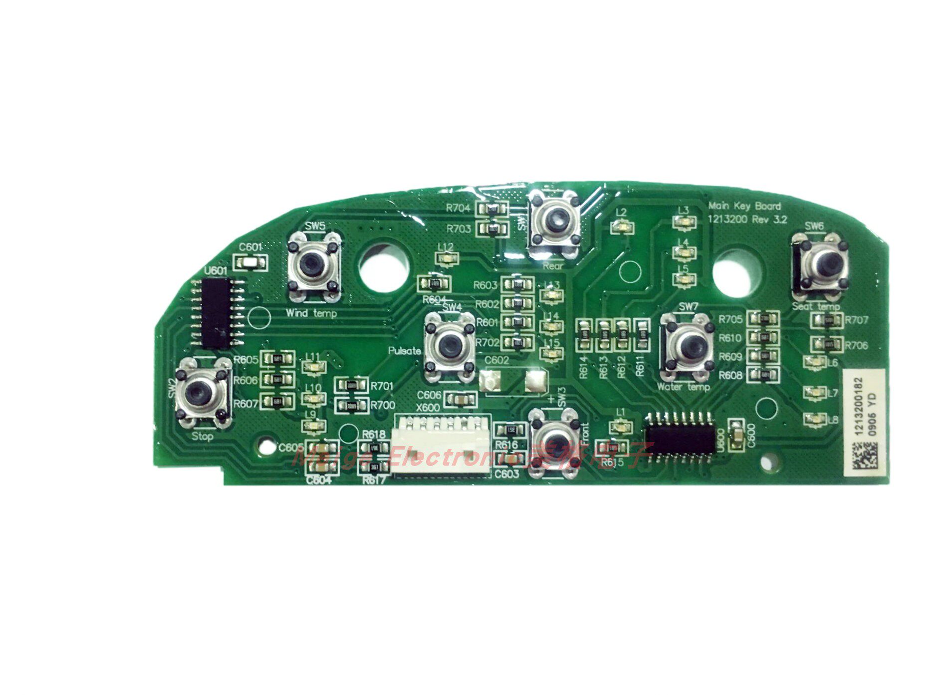 适配科勒KOHLER智能马桶盖板K-4737T大键板面板侧面按键电路板