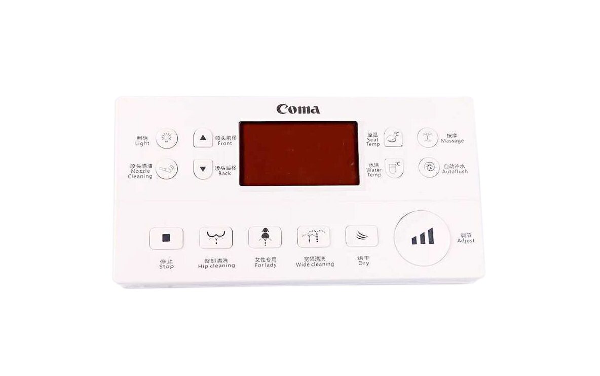 DOGO东谷COMA V60 w6系 V6系 W662智能马桶坐座便器控制遥控器