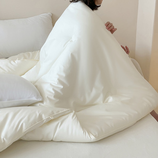 A类全棉55%大豆纤维被子春秋被芯纯棉加厚保暖冬被子四季 通用
