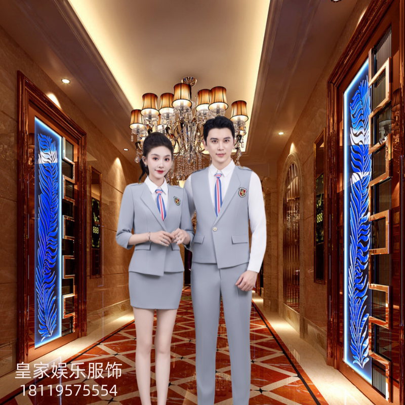 夜总会KTV公主服包厢少爷制服酒吧酒店西餐餐饮服务员工作服套装