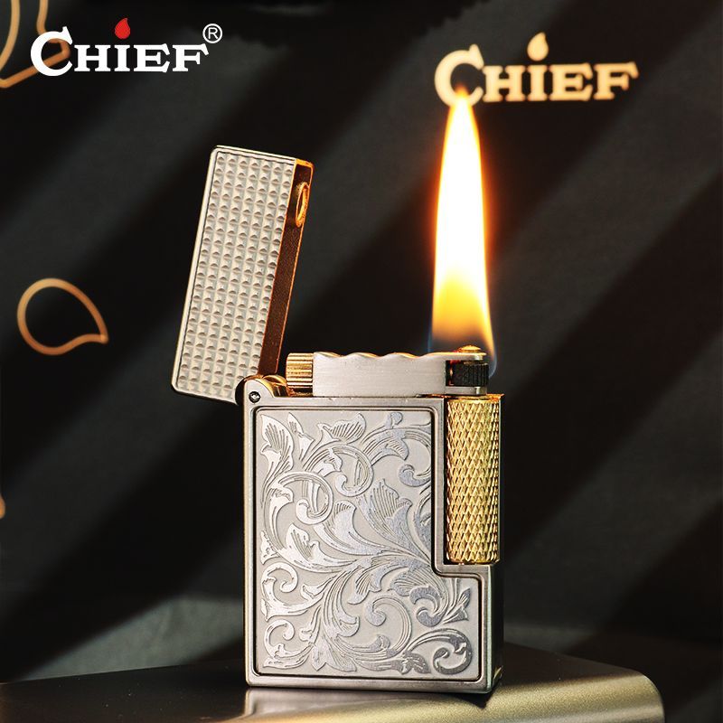 新款首领抬臂侧滑打火机