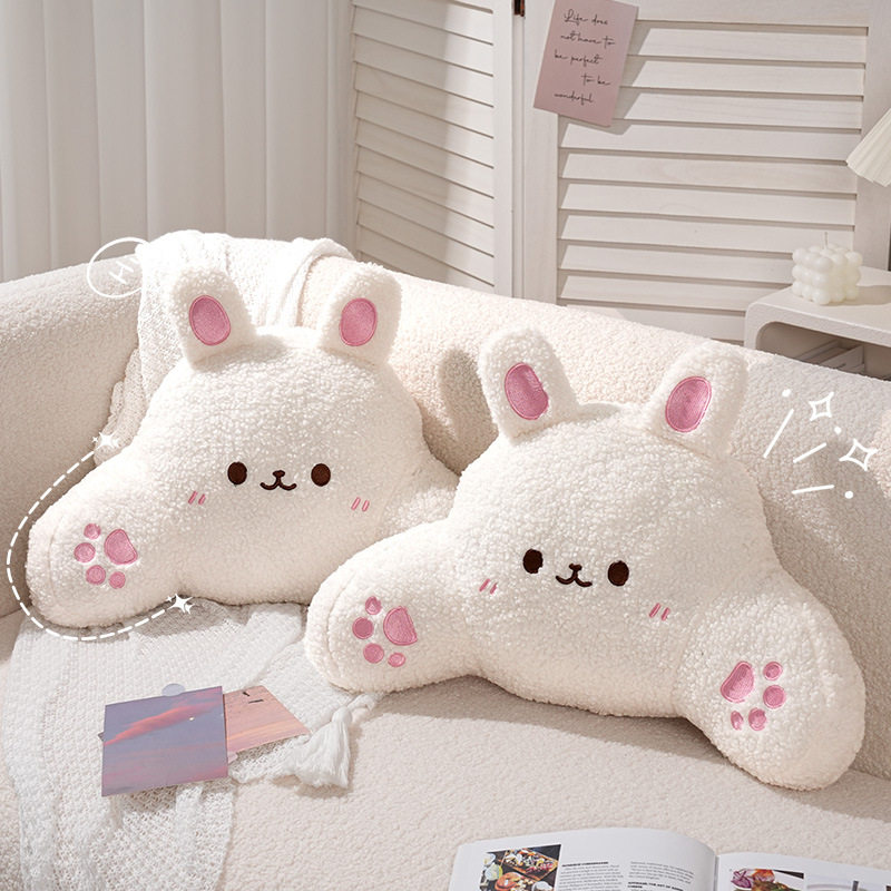可爱小兔抱枕沙发客厅床上女生睡觉毛绒公仔靠枕靠垫新品玩偶礼物,居家布艺,抱枕被,淘宝优惠券,粉丝福利购,淘宝优惠卷