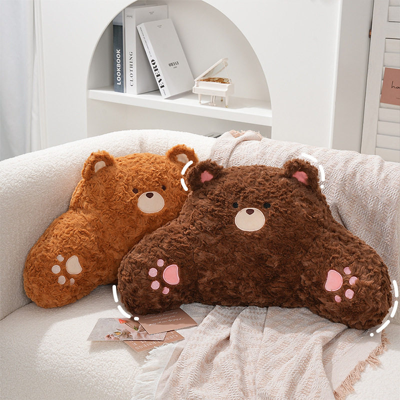 新品卡通小熊抱枕秋冬季居家沙发靠枕双面绒床上床头靠垫抱枕好物,居家布艺,抱枕被,淘宝优惠券,粉丝福利购,淘宝优惠卷