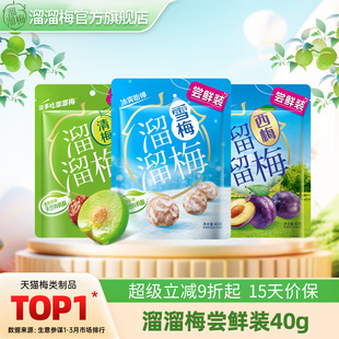 【溜溜梅尝鲜装】话梅西梅雪梅清梅酸梅子办公室休闲零食小吃