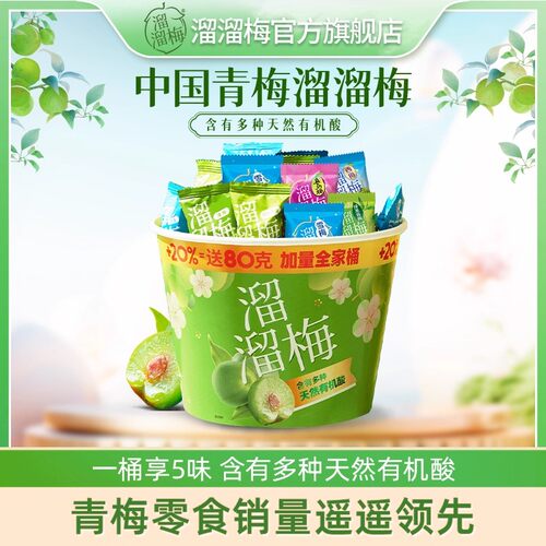 溜溜梅青梅零食加量全家桶480g